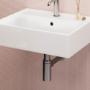 Chrome Round Exposed Bottle Trap - Arissa