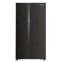 Candy 442 Litre Side-By-Side American Fridge Freezer - Black