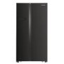 Candy 442 Litre Side-By-Side American Fridge Freezer - Black