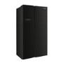 Candy 442 Litre Side-By-Side American Fridge Freezer - Black