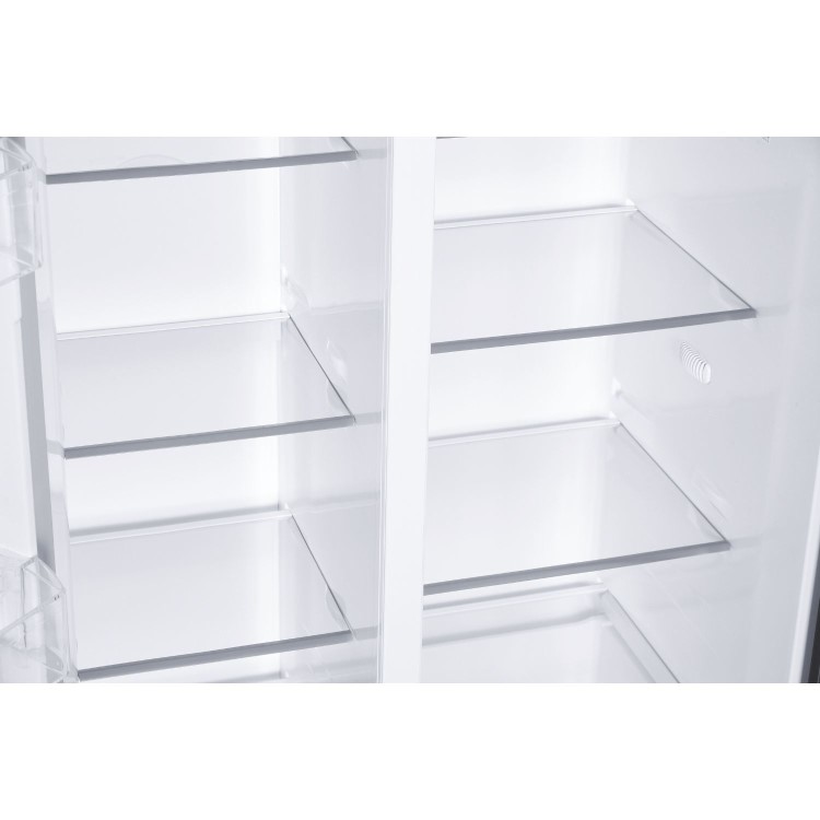 Candy 442 Litre Side-By-Side American Fridge Freezer - Black