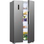 Refurbished Candy CHSBSV5172XKN Freestanding 436 Litre American Fridge Freezer