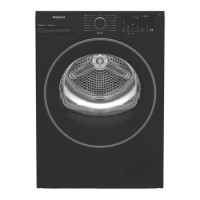 Hotpoint PetCare 8kg Heat Pump Dryer - Black
