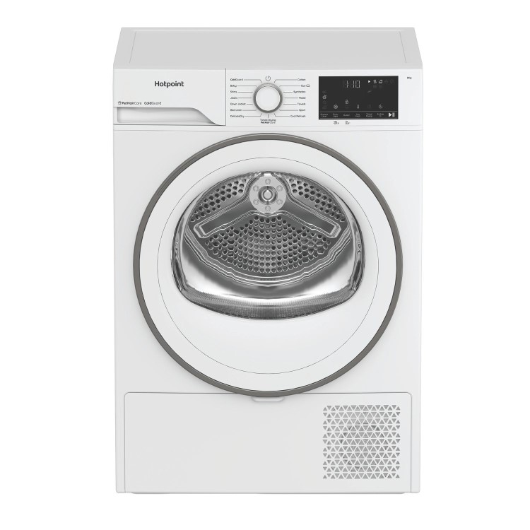 Hotpoint PetCare 8kg Heat Pump Dryer - White