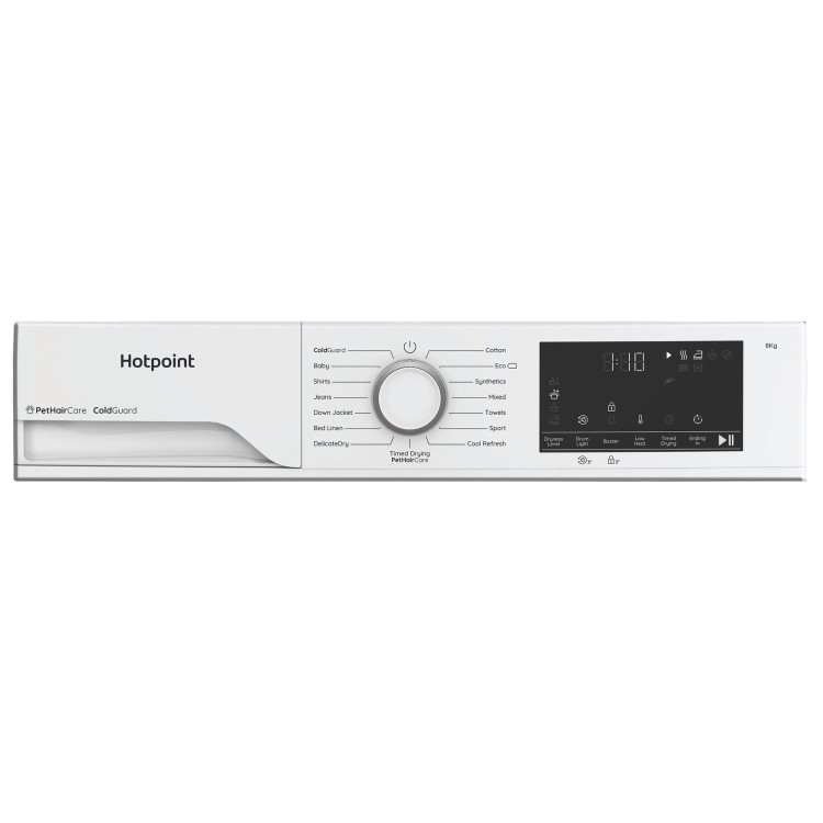 Hotpoint PetCare 8kg Heat Pump Dryer - White