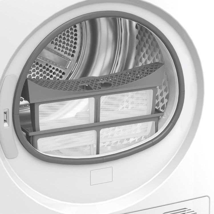 Hotpoint PetCare 8kg Heat Pump Dryer - White