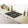 Candy 60cm 4 Burner Gas Hob - Black