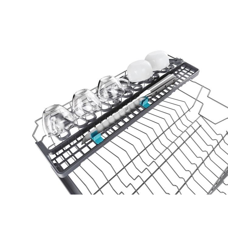 Refurbished 15 Place Fully Integrated Dishwasher, Smart Wi-Fi, delay timer, auto door, silver control panel, D rated