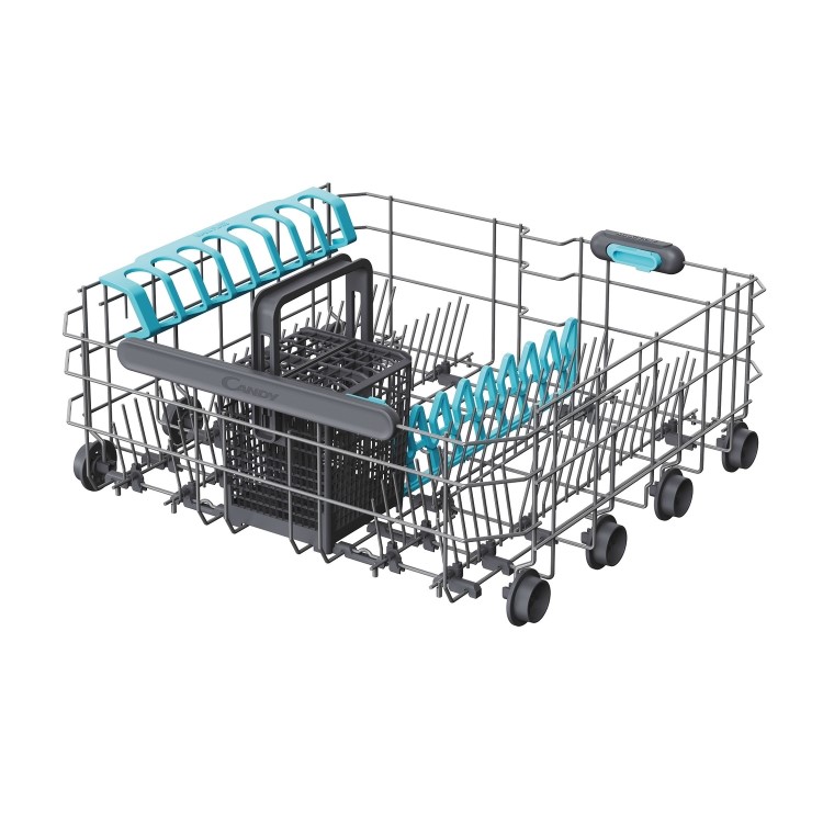 Refurbished 15 Place Fully Integrated Dishwasher, Smart Wi-Fi, delay timer, auto door, silver control panel, D rated