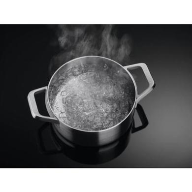 Refurbished AEG CIB6740ACM 60cm Double Oven Electric Cooker With Induction Hob Stainless Steel