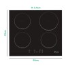 Candy CI640CBA Low Absorption 60cm Induction Hob