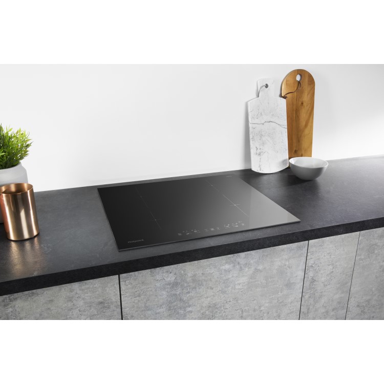 Hotpoint CIA640C 58cm 4 Zone Induction Hob