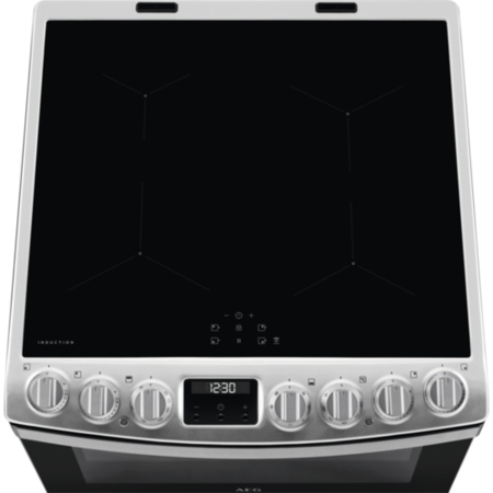 AEG 6000 Series 60cm Electric Induction Cooker - Stainless Steel
