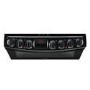 AEG 60cm Electric Double Oven Cooker with Induction Hob - Black