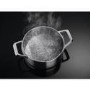 Refurbished AEG CIB6740ACM 60cm Double Oven Electric Cooker With Induction Hob Stainless Steel