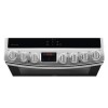 AEG 60cm Electric Double Oven Induction Cooker with Multifunction Oven - Stainless Steel