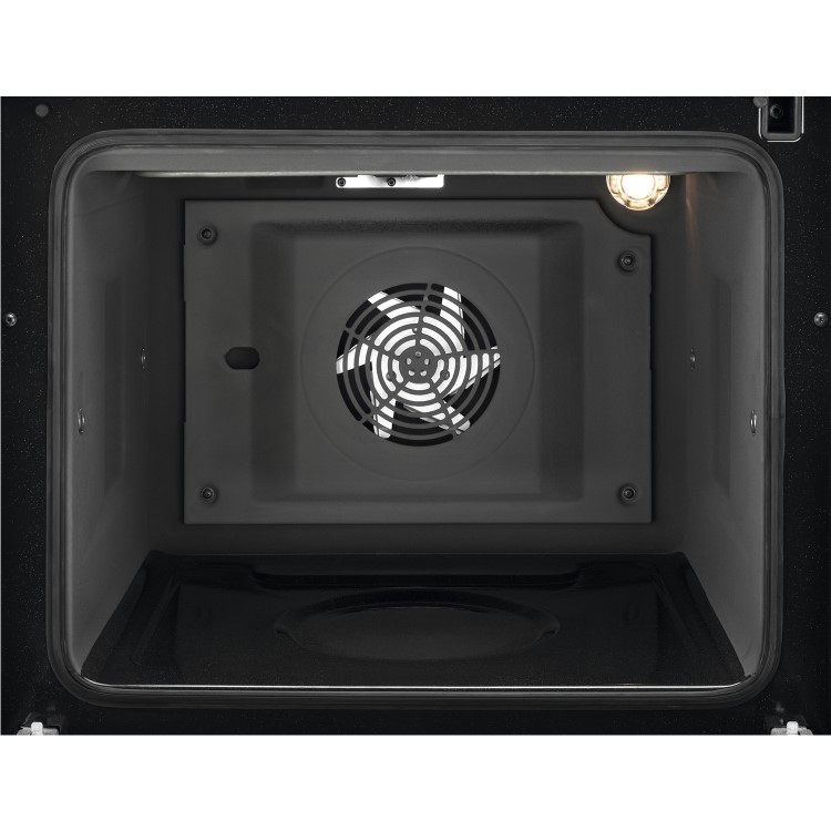 Refurbished AEG CIB6742MCB 60cm Electric Double Oven Induction Cooker Black