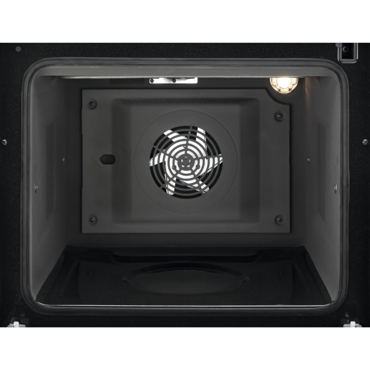 Refurbished AEG 60cm Double Oven Electric Induction Full - Stainess Steel