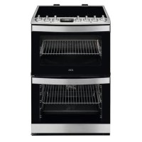 AEG 6000 SteamBake 60cm Electric Induction Cooker - Stainless Steel AEG 6000 SteamBake 60cm Electric Induction Cooker - Stainless Steel