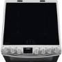 AEG 6000 SteamBake 60cm Electric Induction Cooker - Stainless Steel