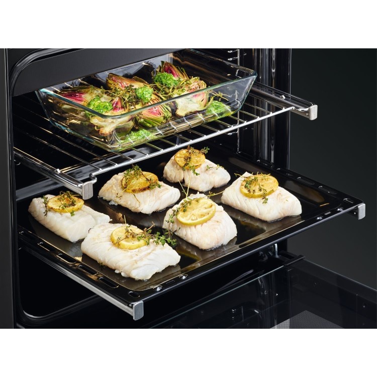 AEG 6000 Series 60cm Electric Induction Cooker - Stainless Steel