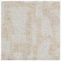Cream Jacquard Fabric Double Side-Lift Ottoman Bed with Cushioned Headboard - Ciara