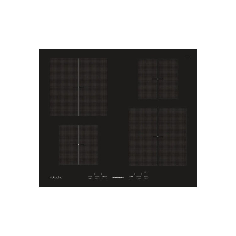 Hotpoint CIS640B 57cm Four Zone Induction Hob Black