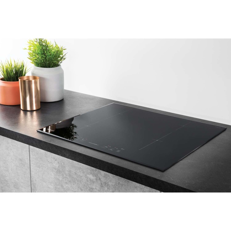 Hotpoint CIS640B 57cm Four Zone Induction Hob Black