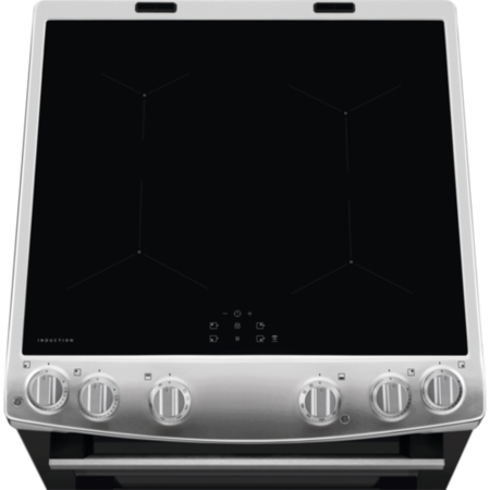 AEG 5000 Series 60cm Electric Induction Cooker - Stainless Steel