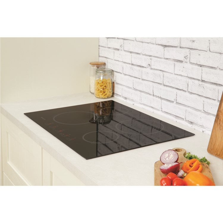 Hotpoint CIX744CE 70cm Four Zone Induction Hob Black