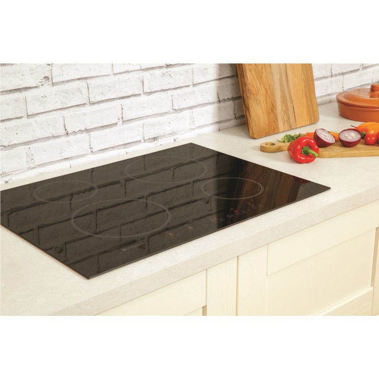 Hotpoint CIX744CE 70cm Four Zone Induction Hob Black