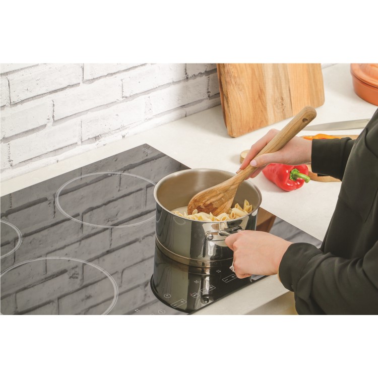 Hotpoint CIX744CE 70cm Four Zone Induction Hob Black