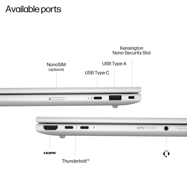 HP EliteBook 8 G1i A Intel Core Ultra 7 24GB RAM 512GB SSD 16 Inch Windows 11 Pro Laptop
