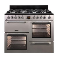 LEISURE CK100F232S Cookmaster 100cm Dual Fuel Range Cooker Silver
