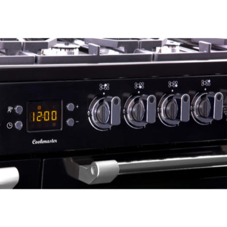 Refurbished Leisure Cookmaster CK100G232K 100cm Gas Range Cooker Black