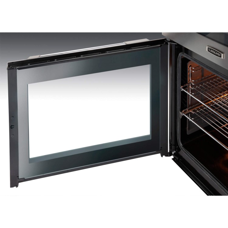 LEISURE CK110F232K 110cm Dual Fuel Range Cooker Black