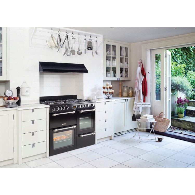 LEISURE CK110F232K 110cm Dual Fuel Range Cooker Black