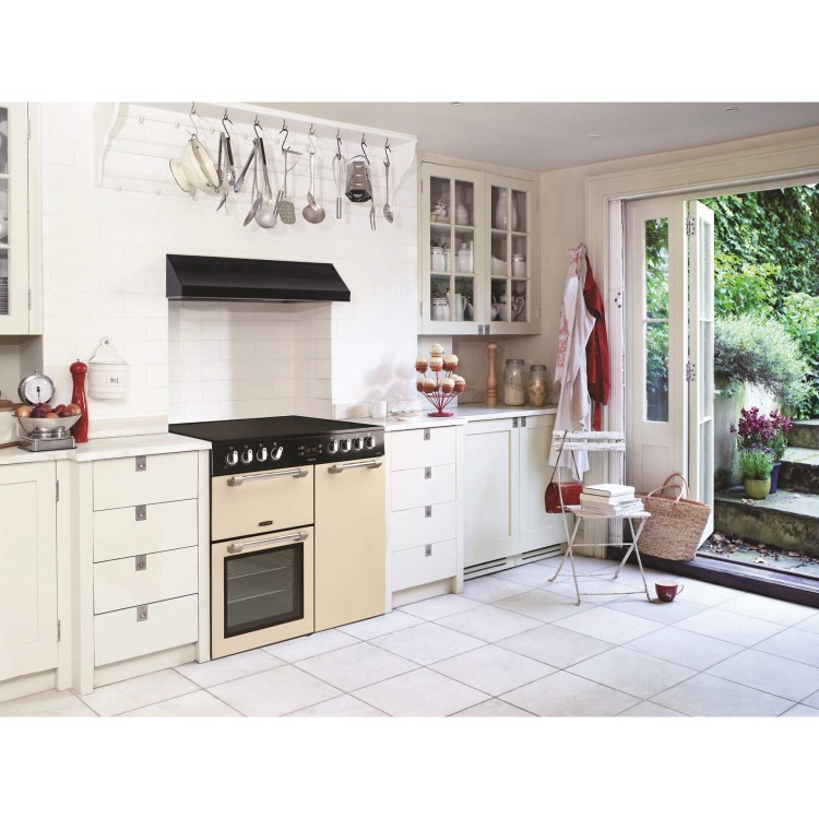 LEISURE CK90C230K Cookmaster Black 90cm Electric Range Cooker With Ceramic Hob
