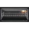 AEG 60cm Dual Fuel Cooker with Lid - Stainless Steel