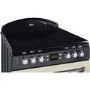 Refurbished Leisure Classic CLA60CEC 60cm Double Oven Electric Cooker with Ceramic Hob Cream