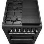 Rangemaster Classic 60cm Dual Fuel Cooker - Black