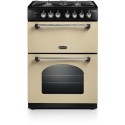 CLA60DFFCRC Rangemaster Classic 60cm Dual Fuel Cooker - Cream
