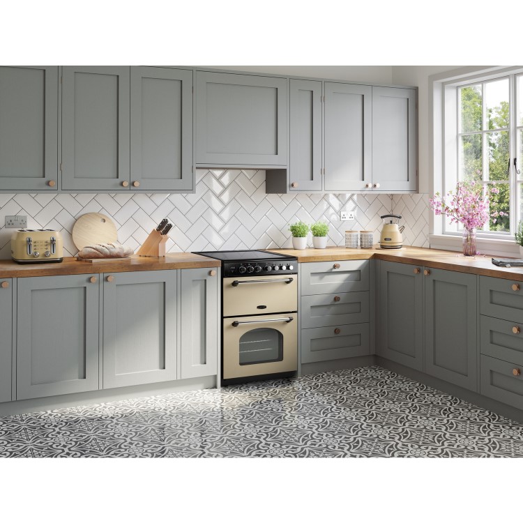 Rangemaster Classic 60cm Electric Cooker - Cream