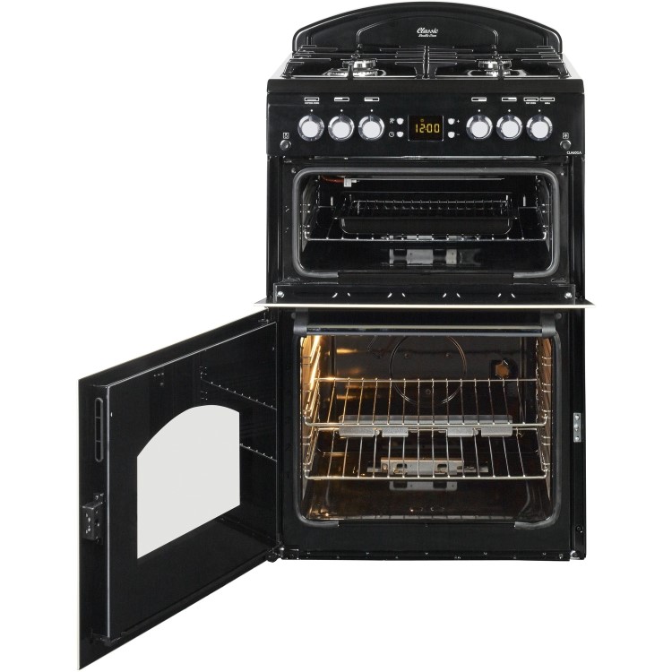 Refurbished Leisure Classic CLA60GAC 60cm Double Oven Gas Cooker Cream