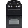 Leisure Classic 60cm Double Oven Gas Cooker - Black