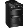 Leisure Classic 60cm Double Oven Gas Cooker - Black
