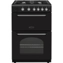 CLA60NGFBLC Rangemaster Classic 60cm Gas Cooker - Black