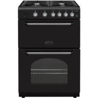 Refurbished Rangemaster Classic CLA60NGFBLC 60cm Gas Cooker Black Refurbished Rangemaster Classic CLA60NGFBLC 60cm Gas Cooker Black