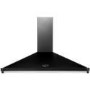Rangemaster Classic 110cm Chimney Cooker Hood - Black & Chrome