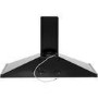 Rangemaster Classic 110cm Chimney Cooker Hood - Black & Chrome